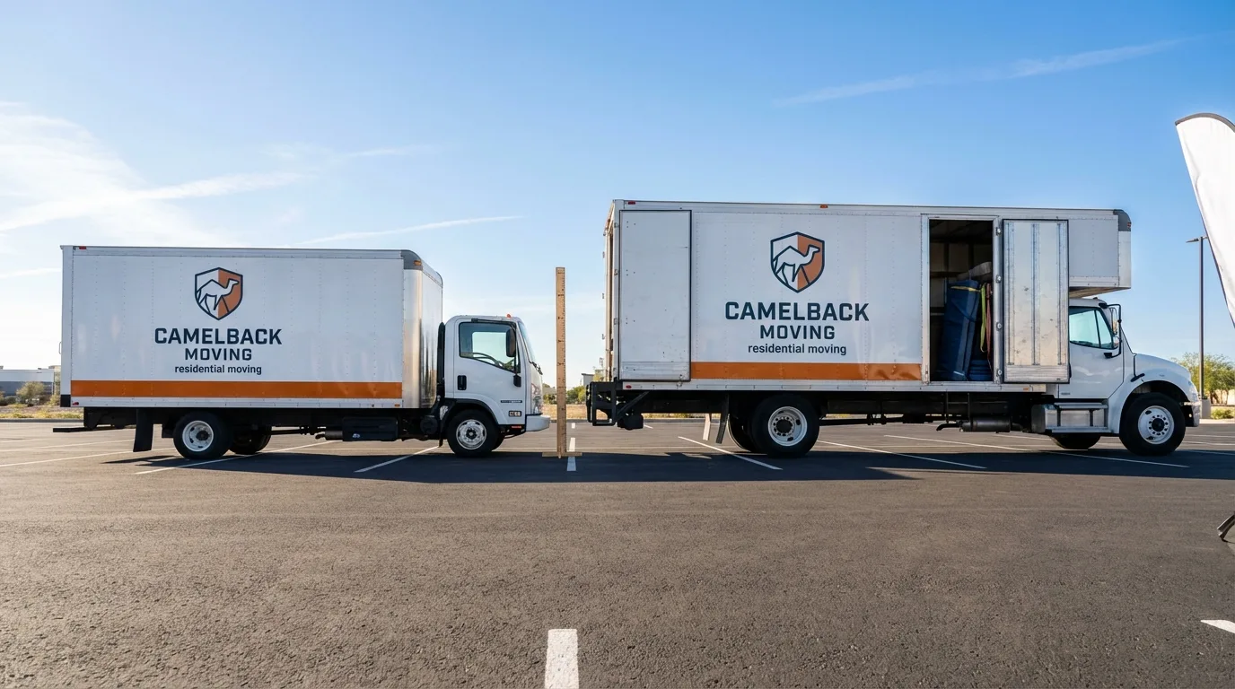 Moving truck size capacity guide in Lake Zurich
